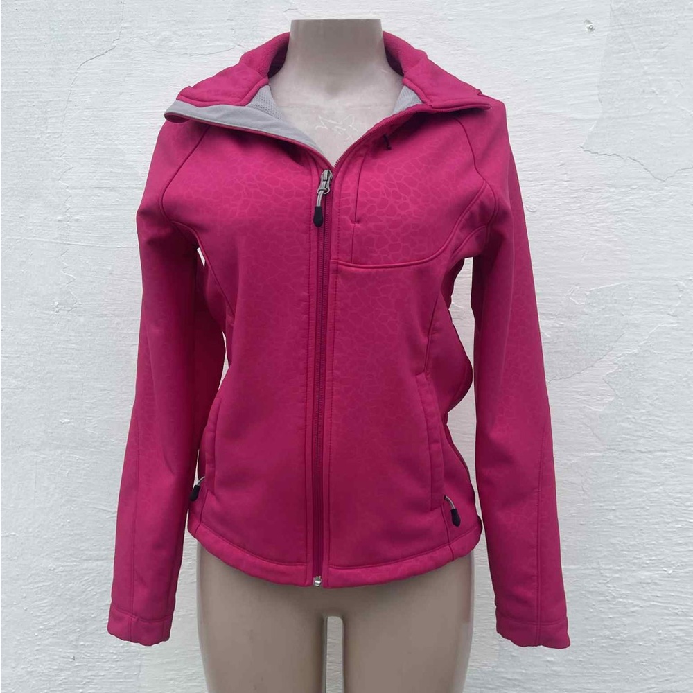 Kirklands Vibrant Pink Fleece Jacket